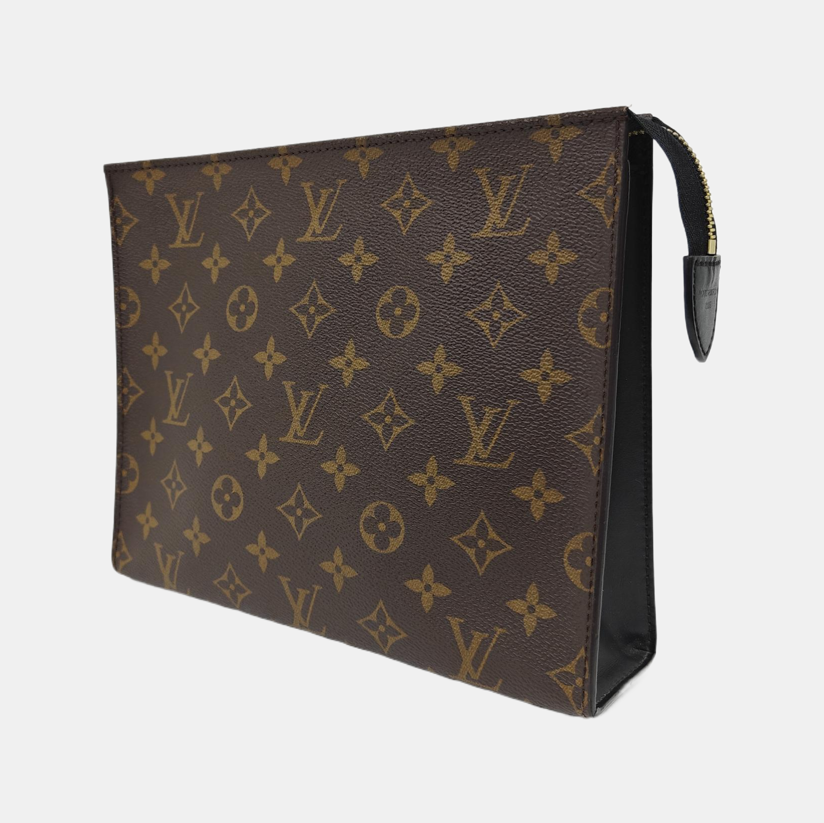 TOILET POCKET 26 Monogram Coated Canvas Brown