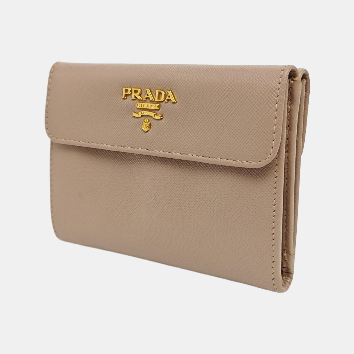 Saffiano Calfskin Wallet Pink