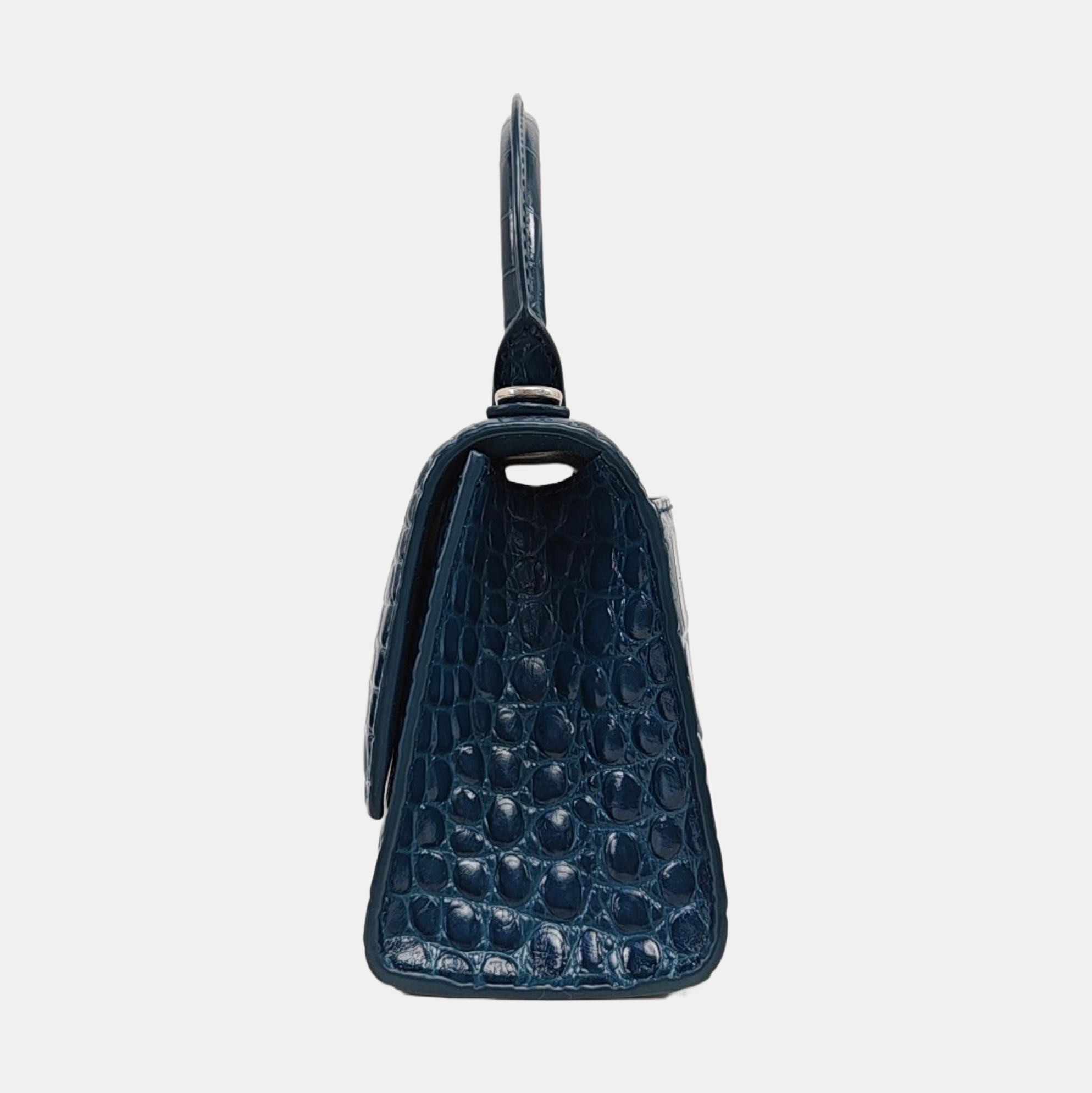 Hourglass XS Calfskin Blue