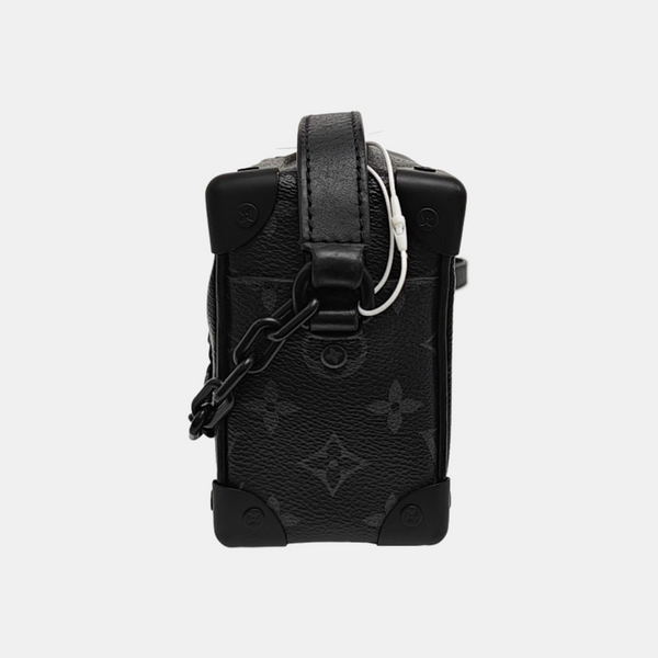 SOFT TRUNK Mini Monogram Coated Canvas Black