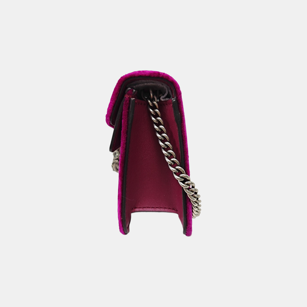 Dionysus Super Mini Velvet Red