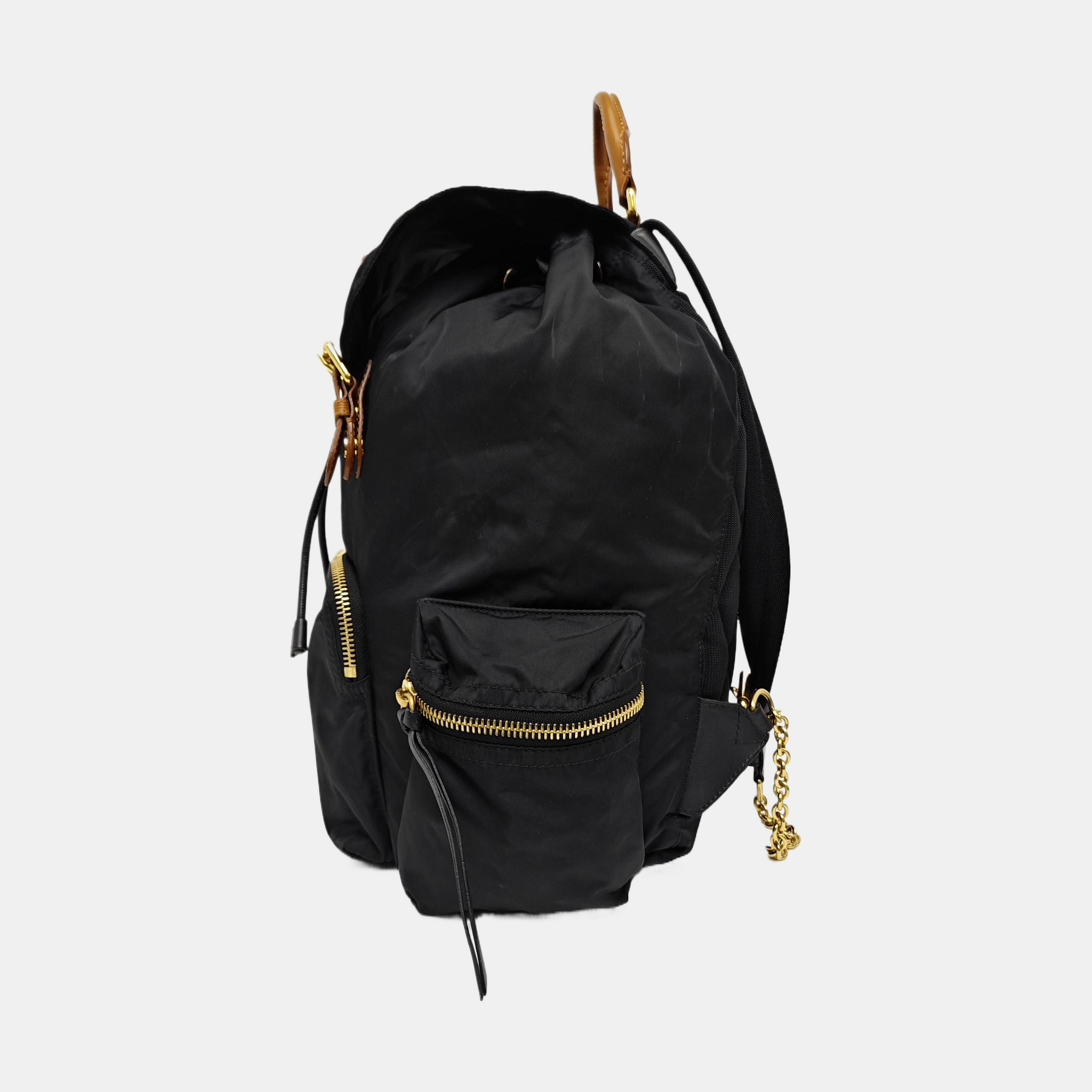 The Rucksack Nylon Black