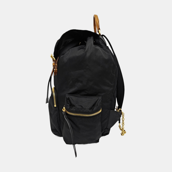 The Rucksack Nylon Black