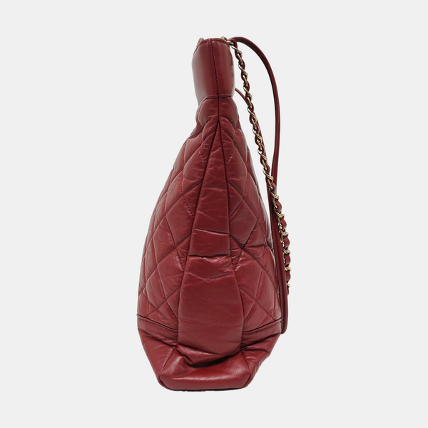 CHANEL 31 Quilted Vintage Calf Red