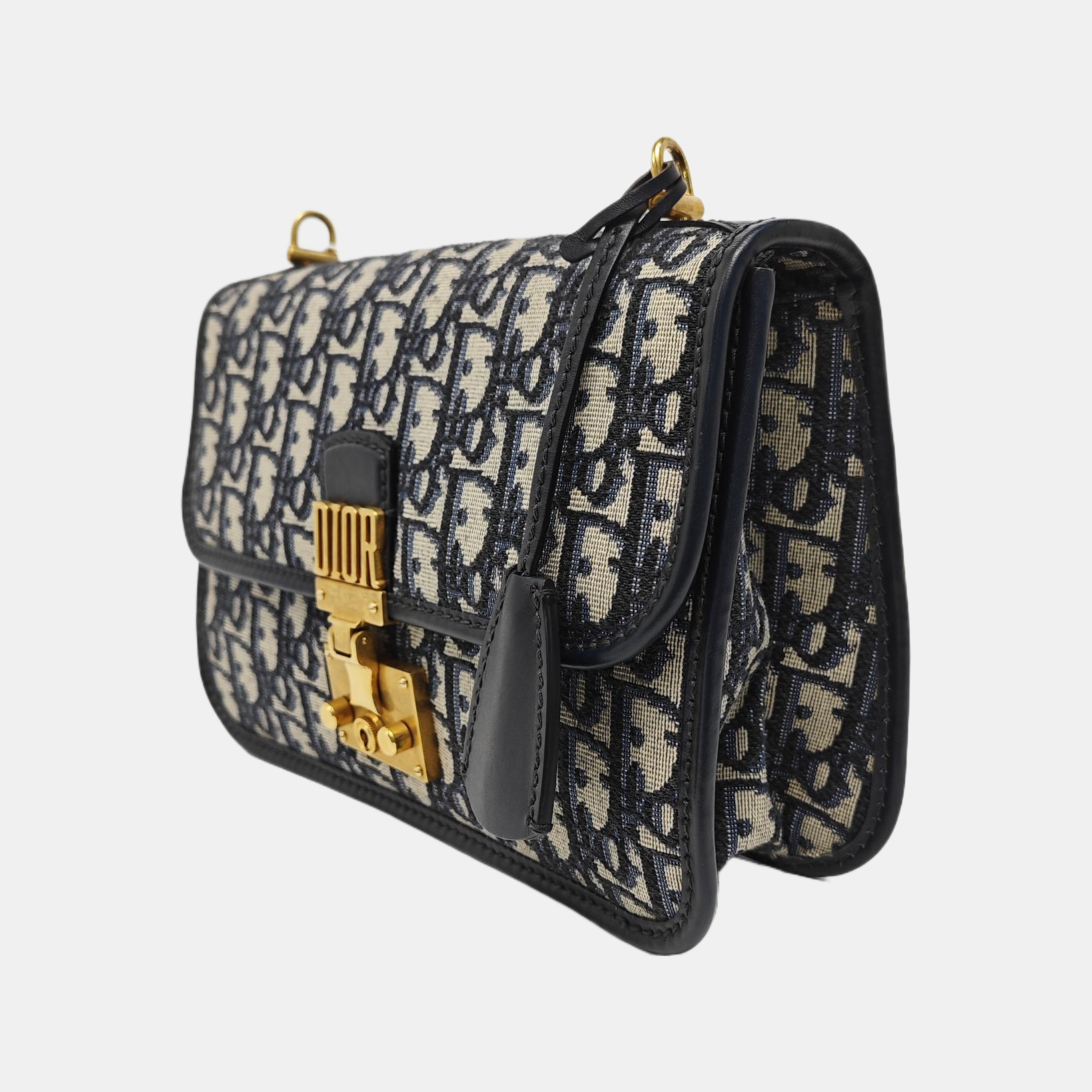 Dioraddict Oblique Canvas Blue