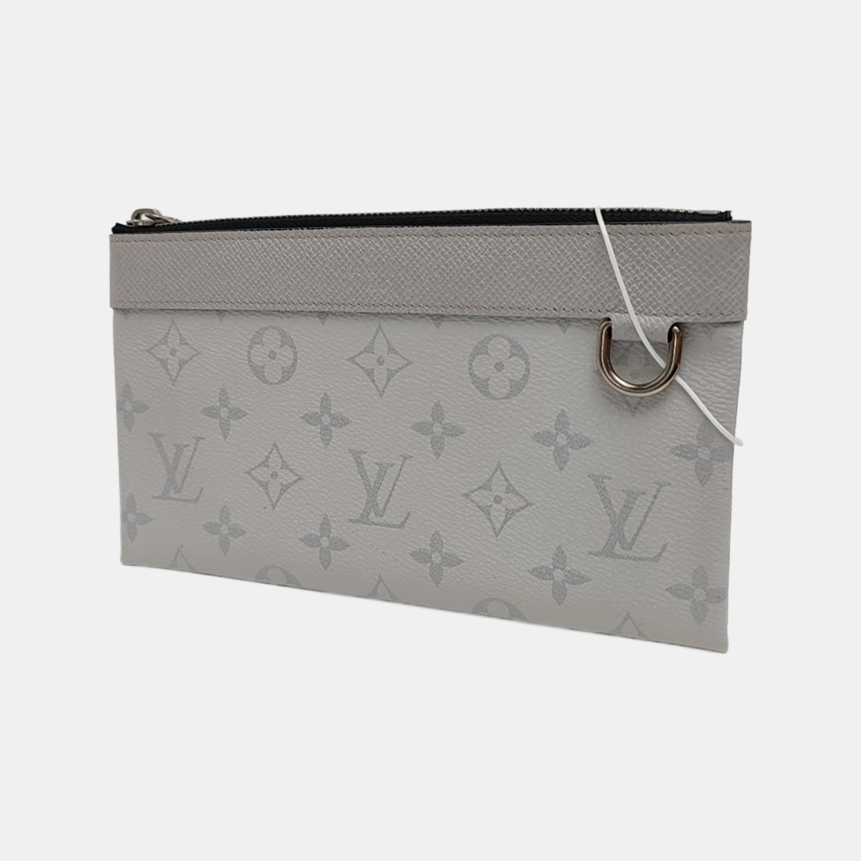 DISCOVERY Monogram Coated Canvas White