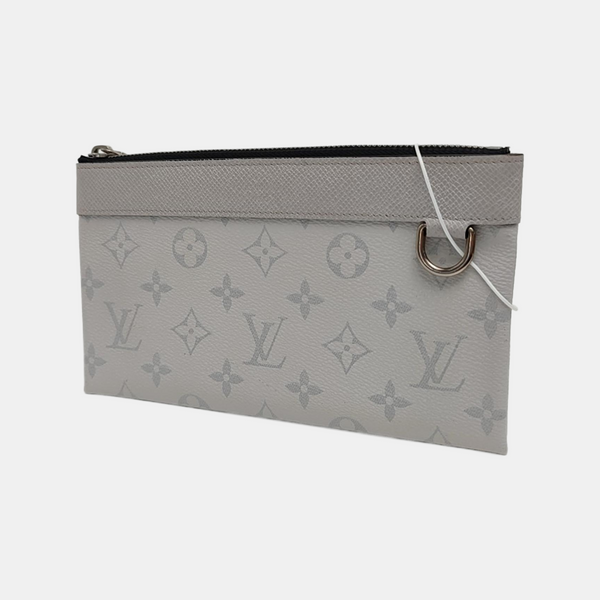 DISCOVERY Monogram Coated Canvas White