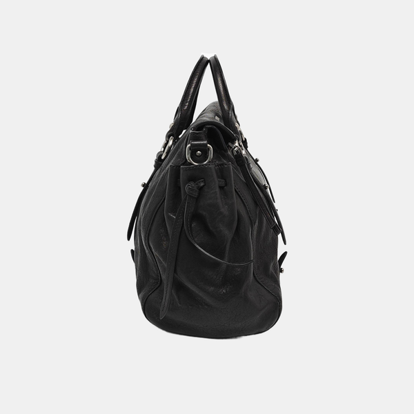 Calfskin Tote Bag Black
