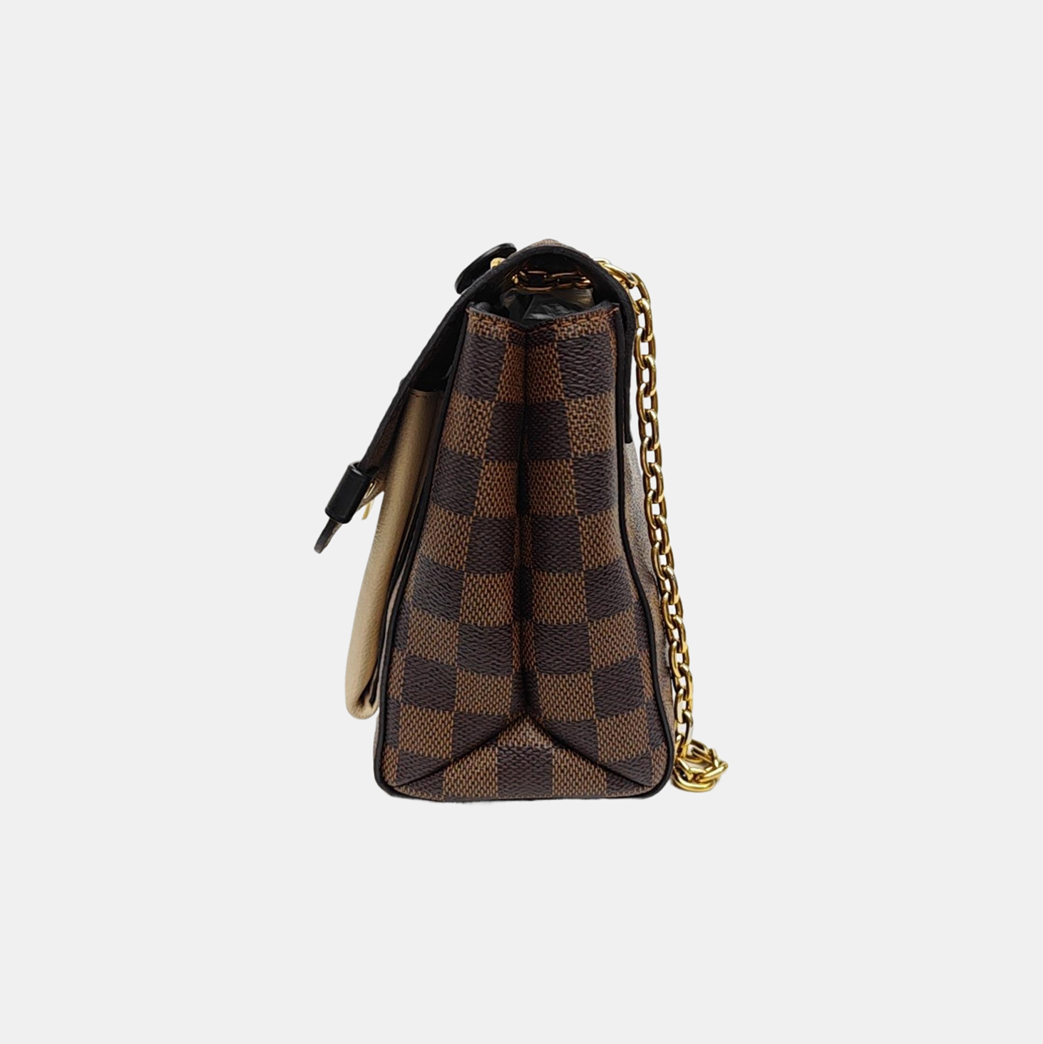 VAVIN PM Damier Ebene Coated Canvas Brown
