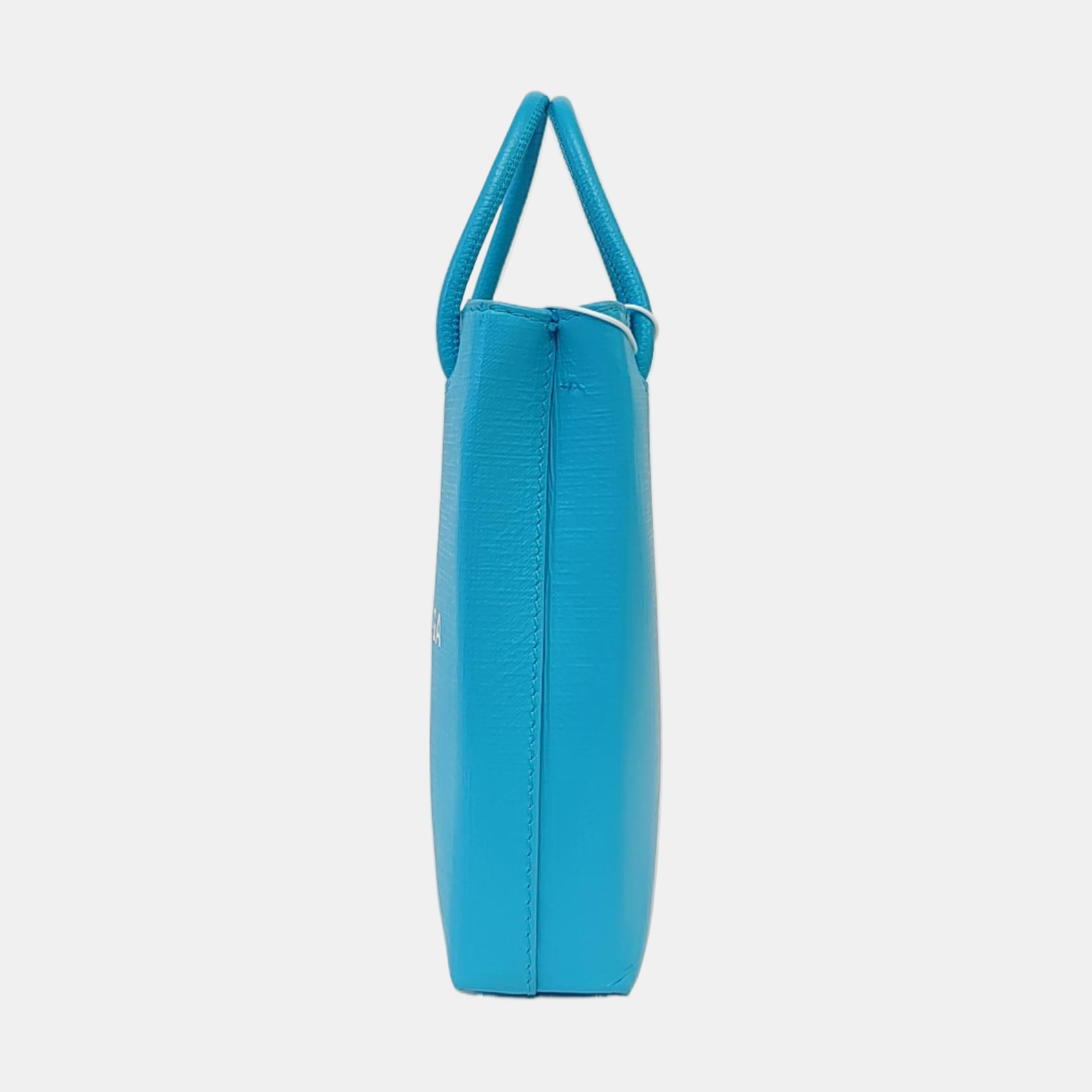 Shopping Bag Calfskin Blue