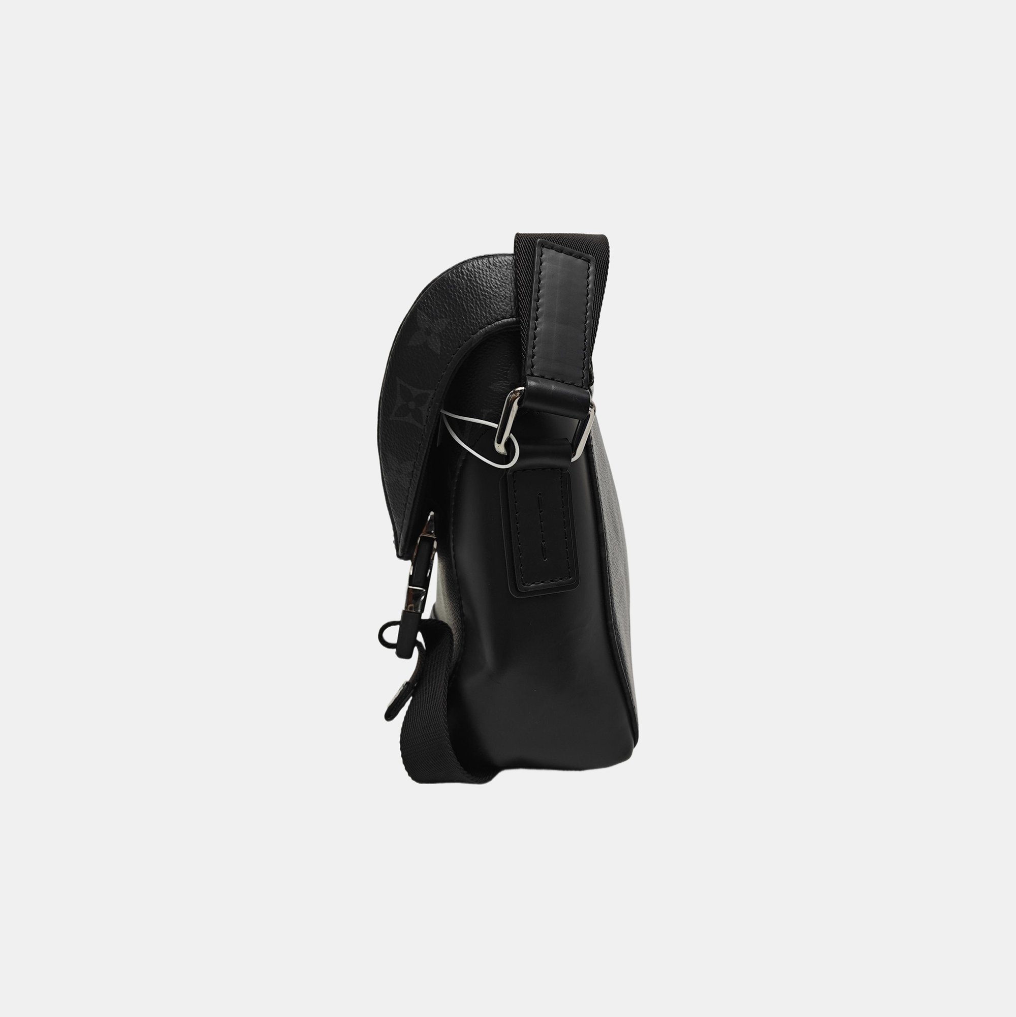 VOYAGER PM Monogram Coated Canvas Black