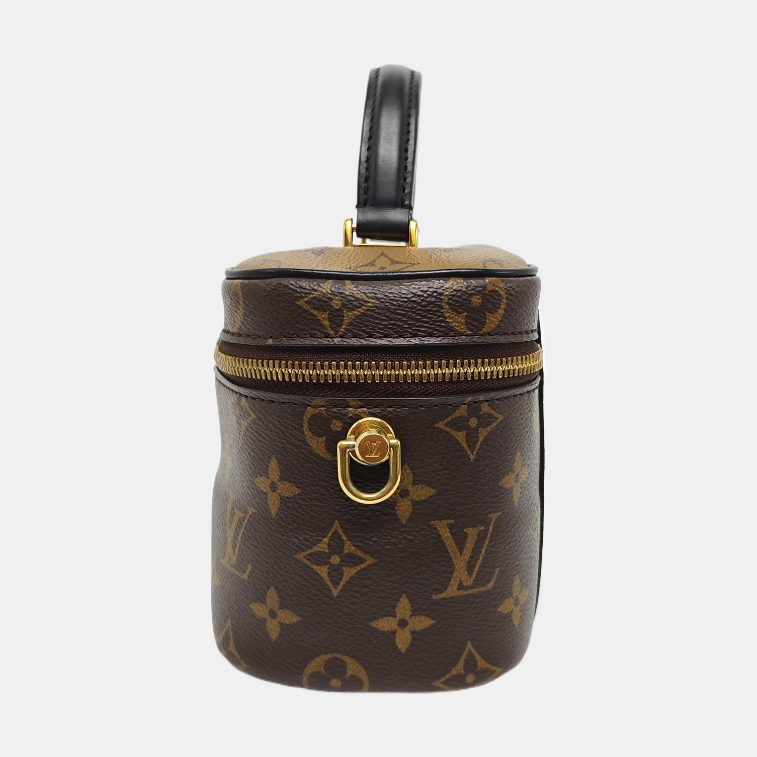 NICE Mini Monogram Coated Canvas Brown