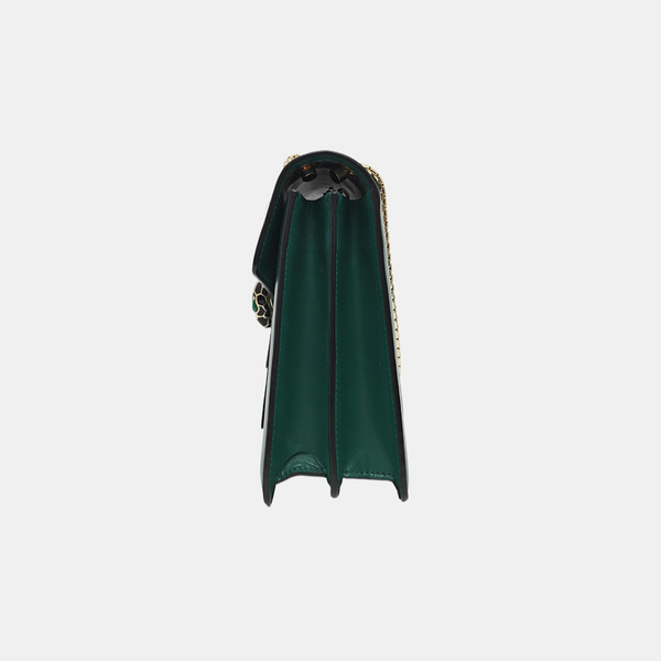 SERPENTI FOREVER Medium Calfskin Green