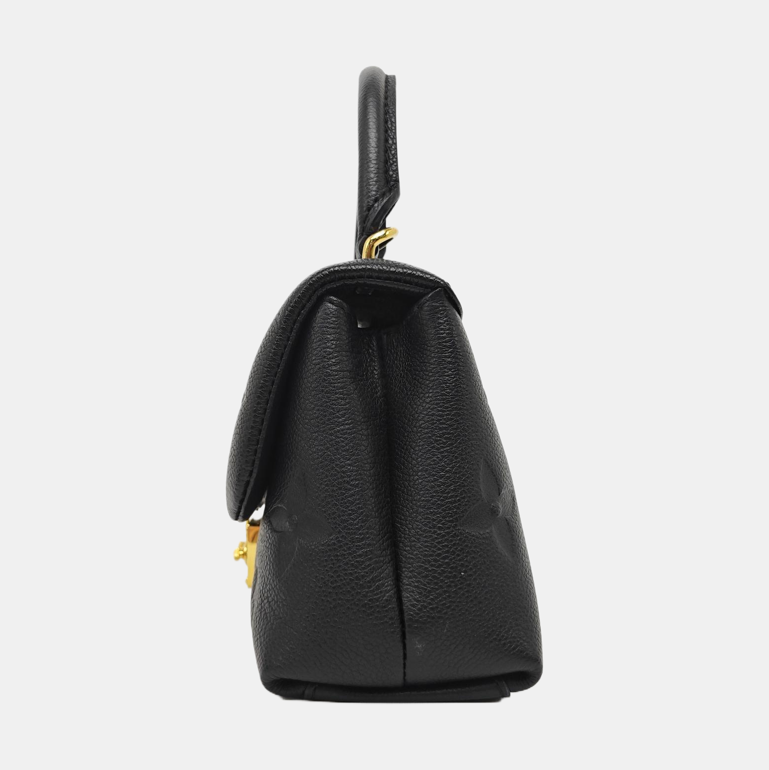MADELEIN Monogram Calfskin Black