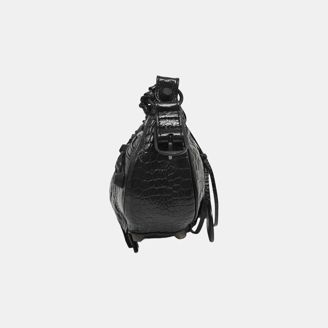 Le Cagole Mini Calfskin Black