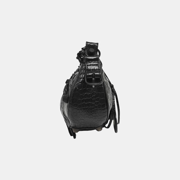 Le Cagole Mini Calfskin Black