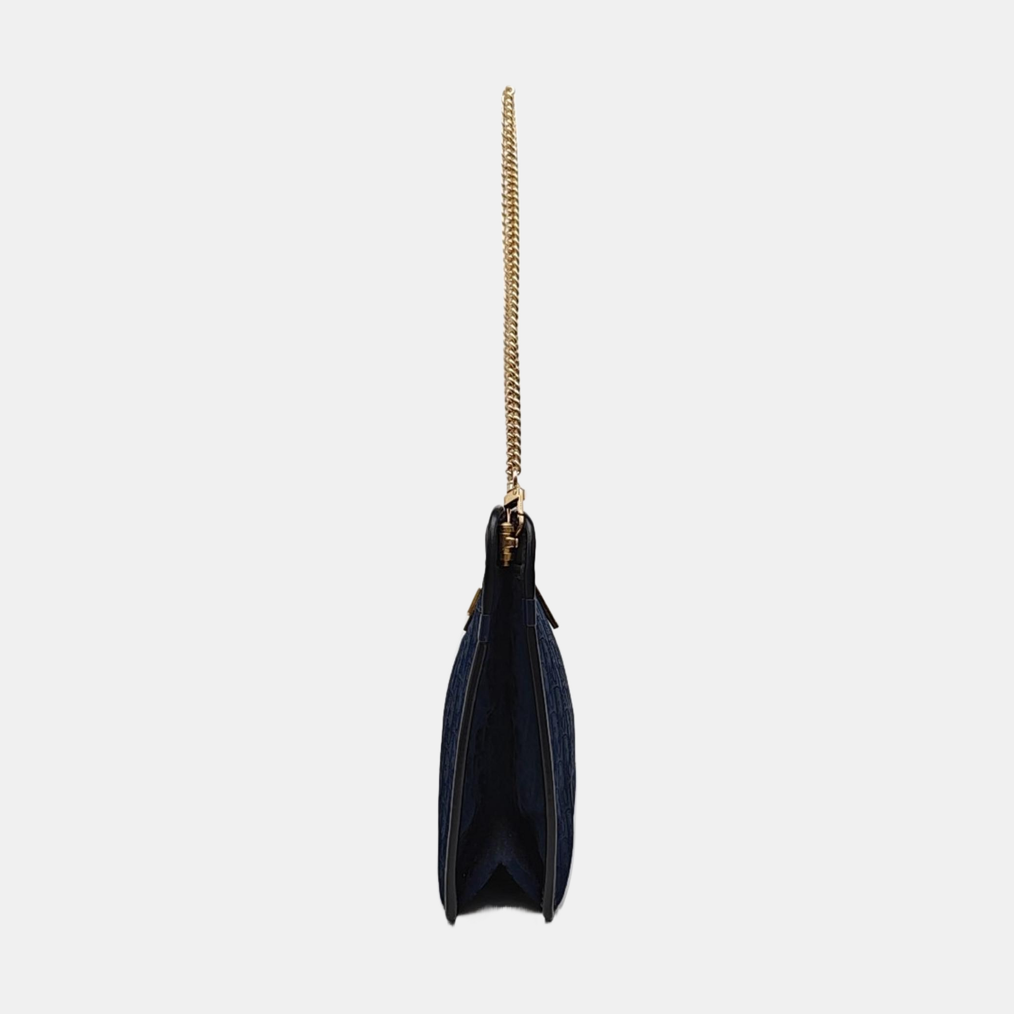 Vintage Honeycomb Oblique Canvas Blue
