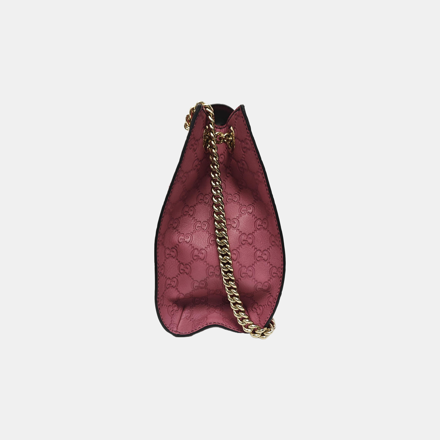Emily Chain Monogram Calfskin Pink