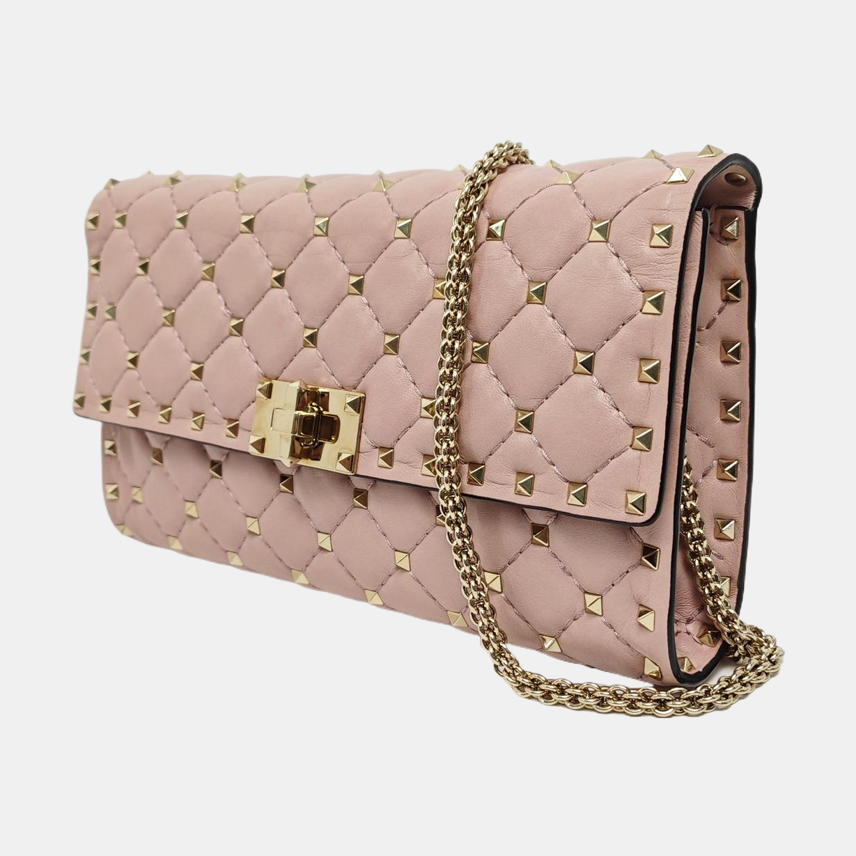Rockstud Mini Lambskin Pink