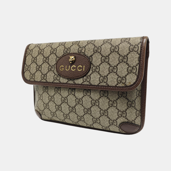 Neo Vintage Monogram Coated Canvas Beige