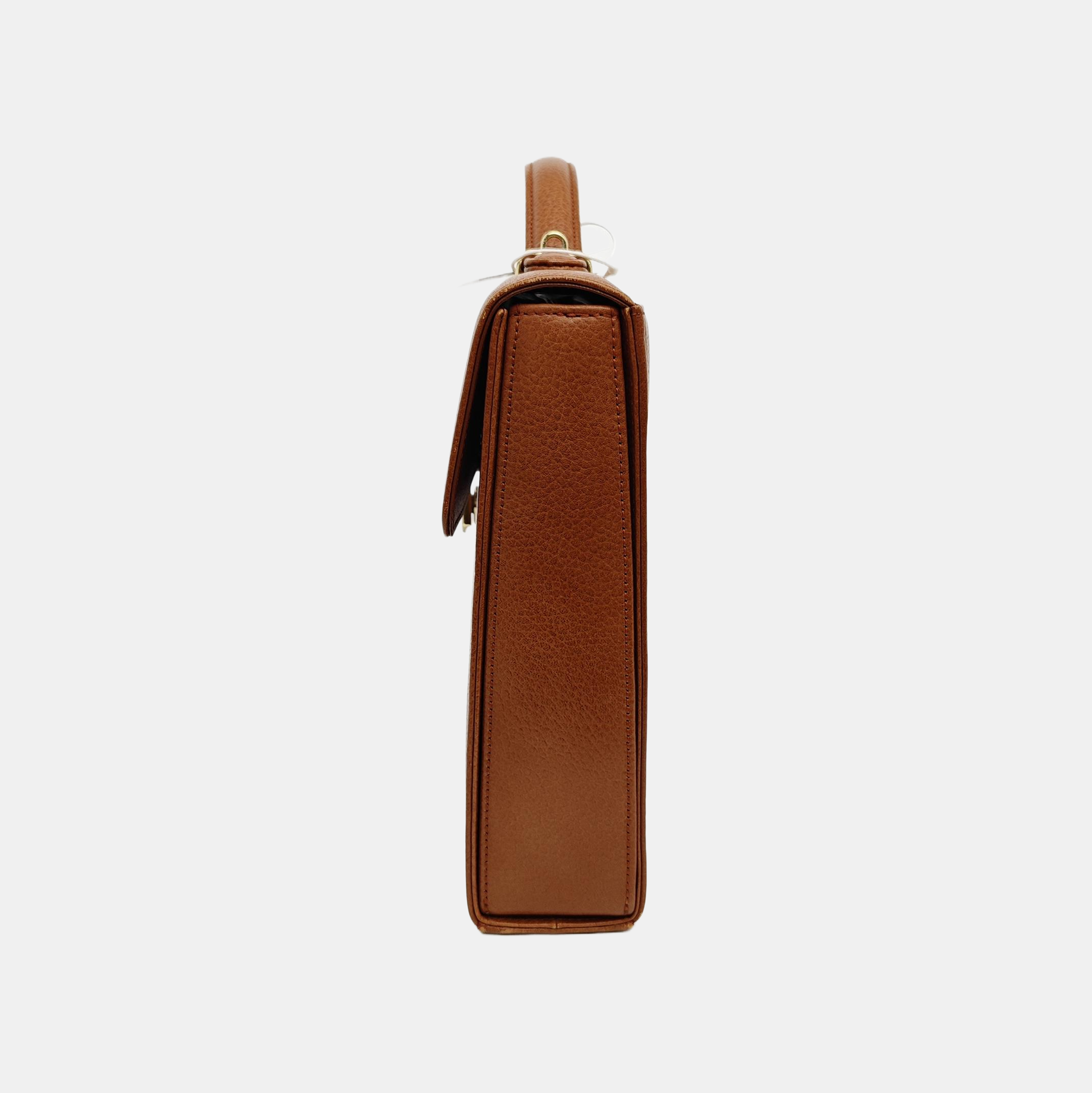 Calfskin Shoulder Bag Brown