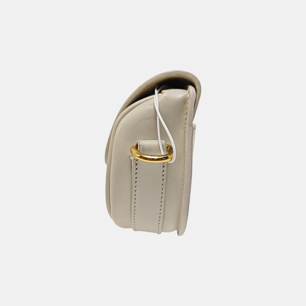 Bobby Medium Calfskin White