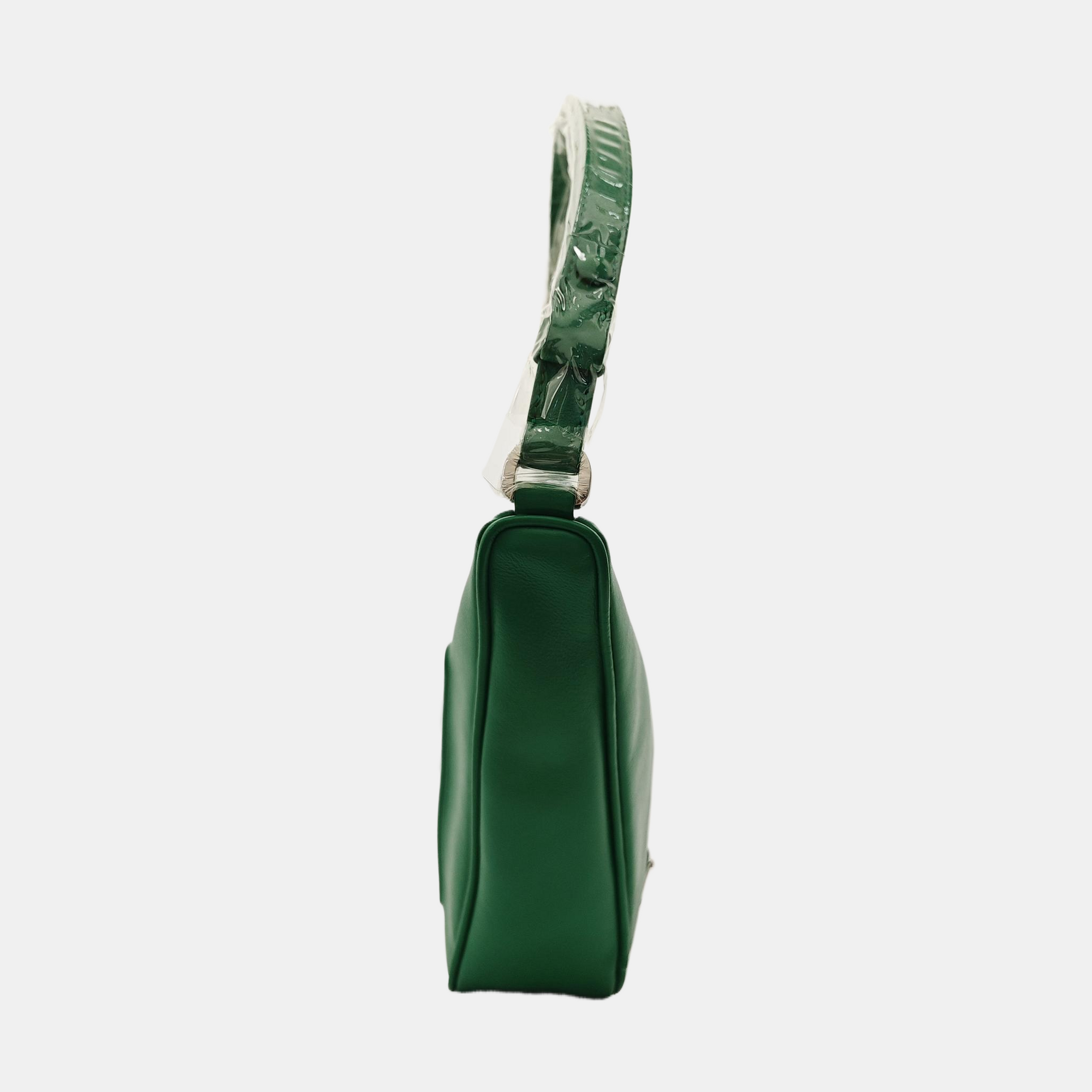Triangle Calfskin Green