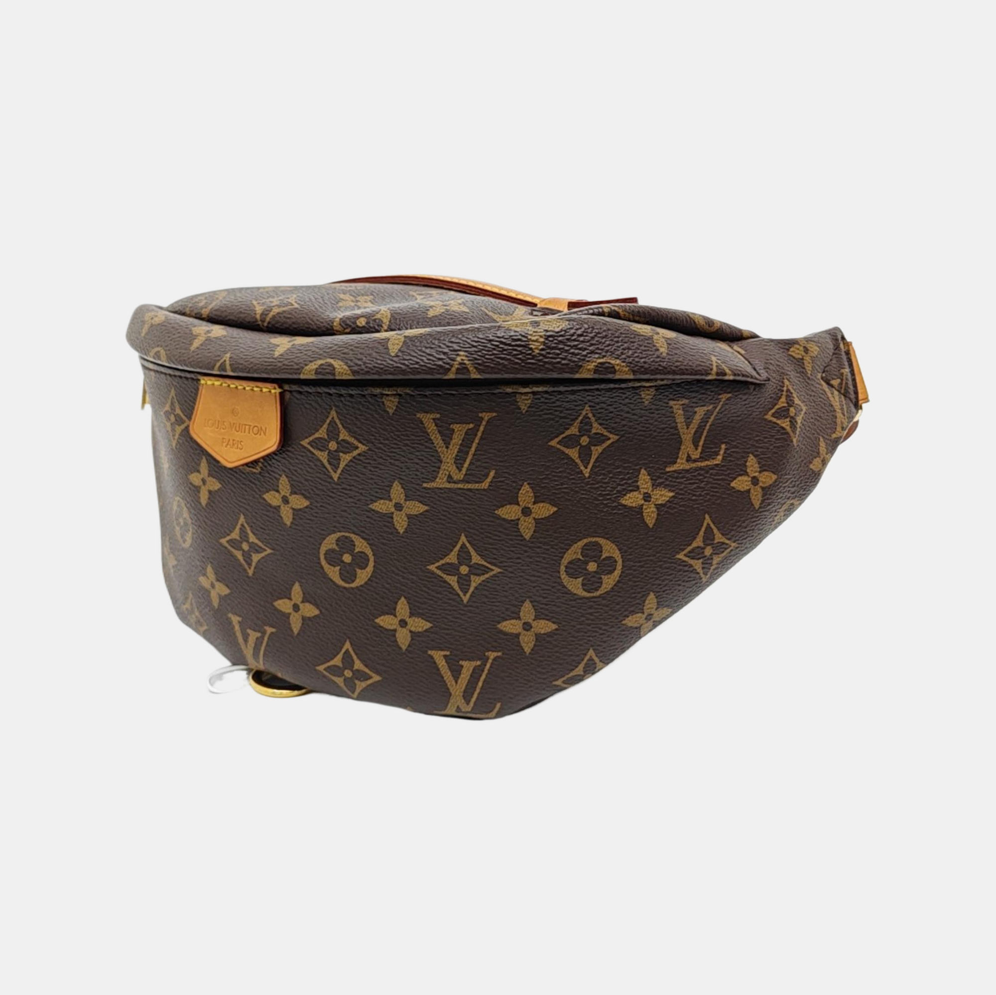 BUMBAG Monogram Coated Canvas Brown