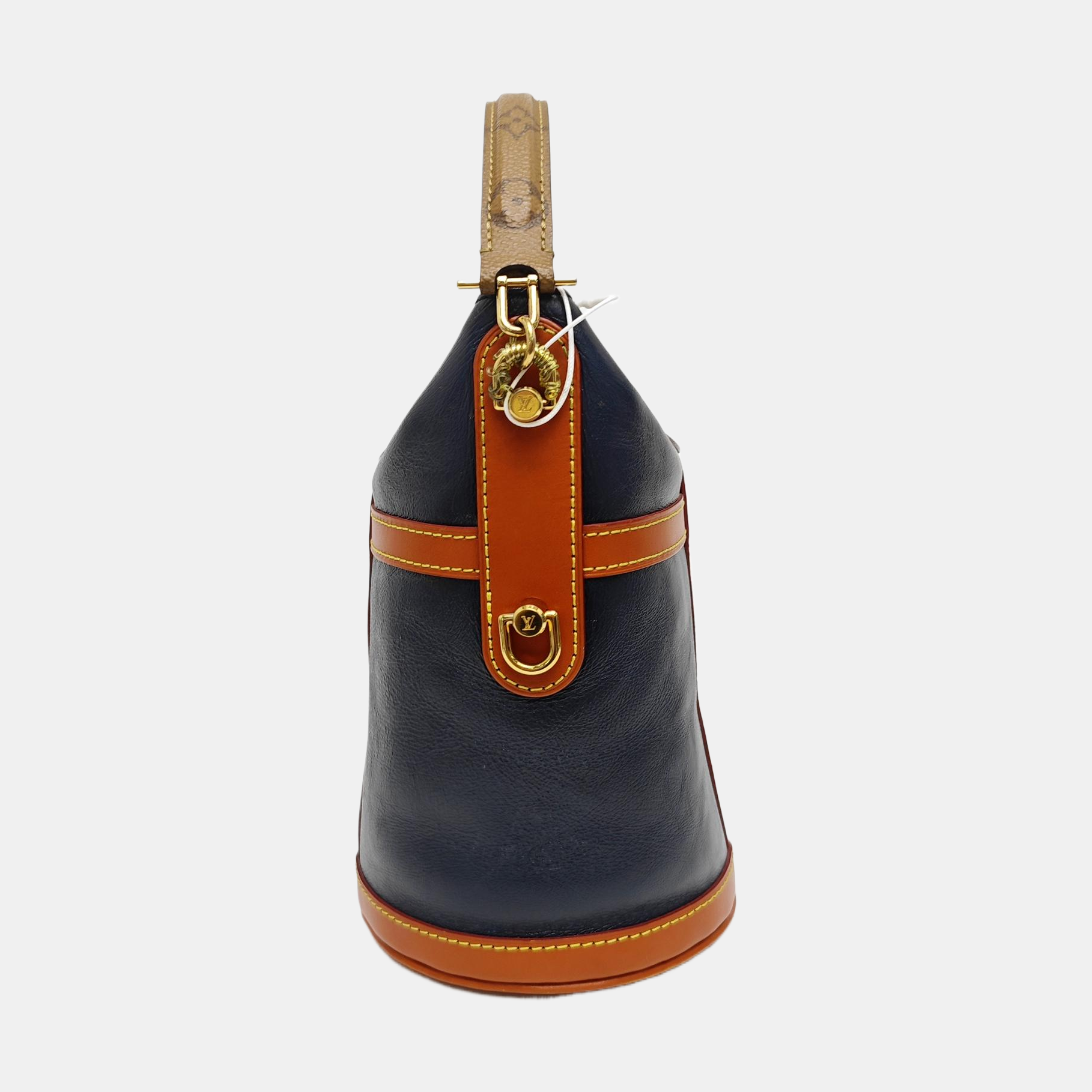 DUFFLE Monogram Calfskin Blue