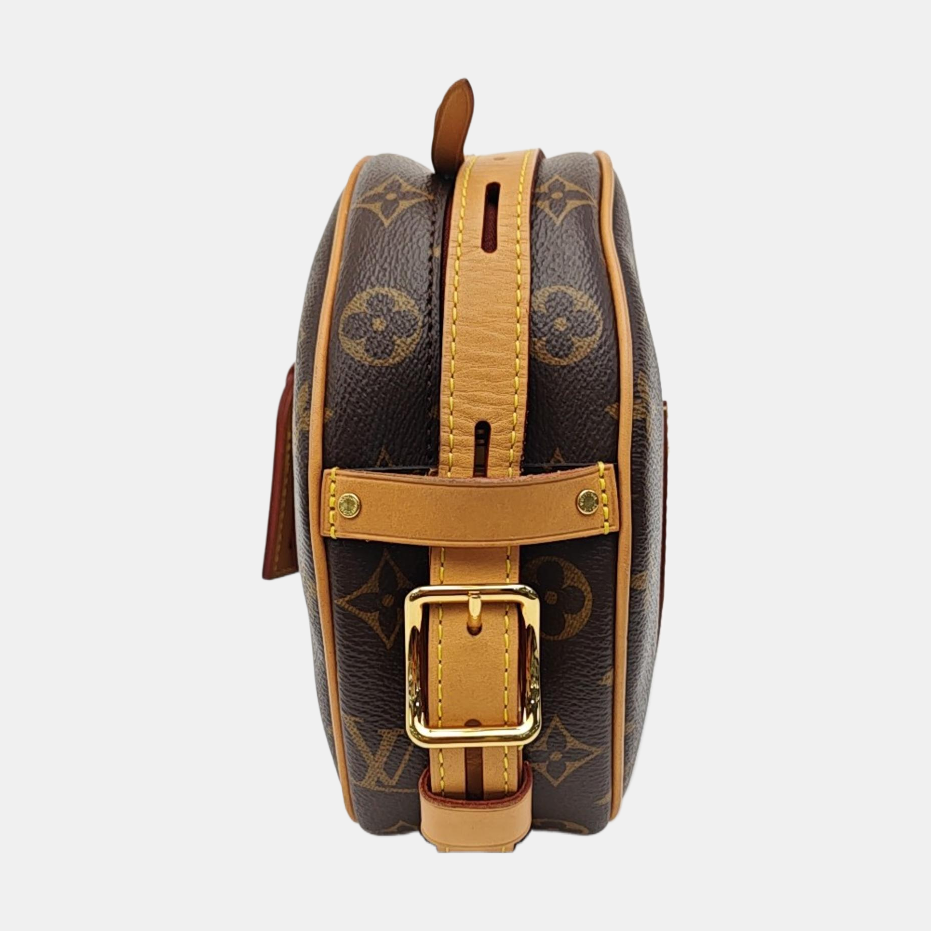 BOITE CHAPEAU MM Monogram Coated Canvas Brown