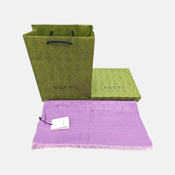 Wool Scarf Purple
