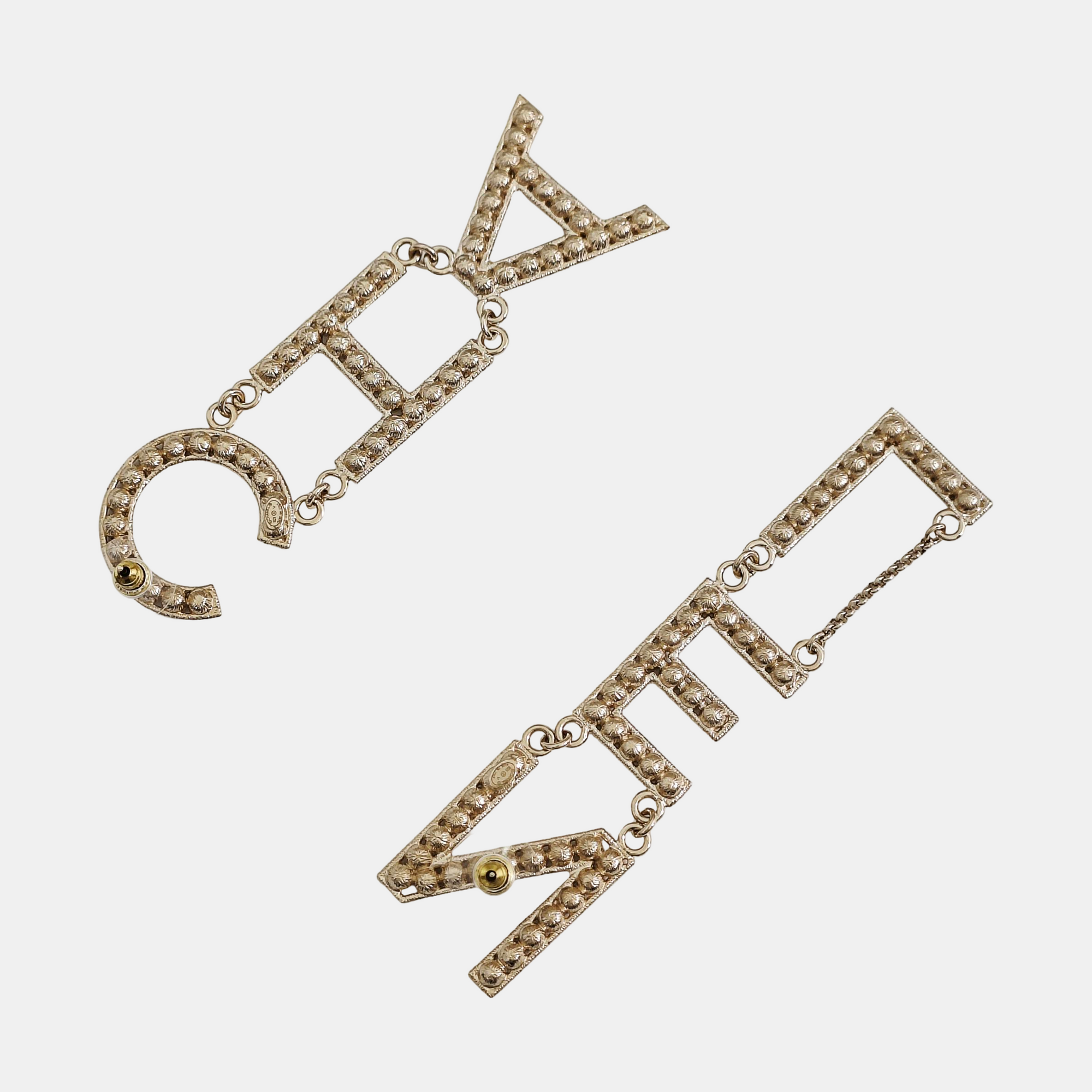Metal Gold Stud Earrings