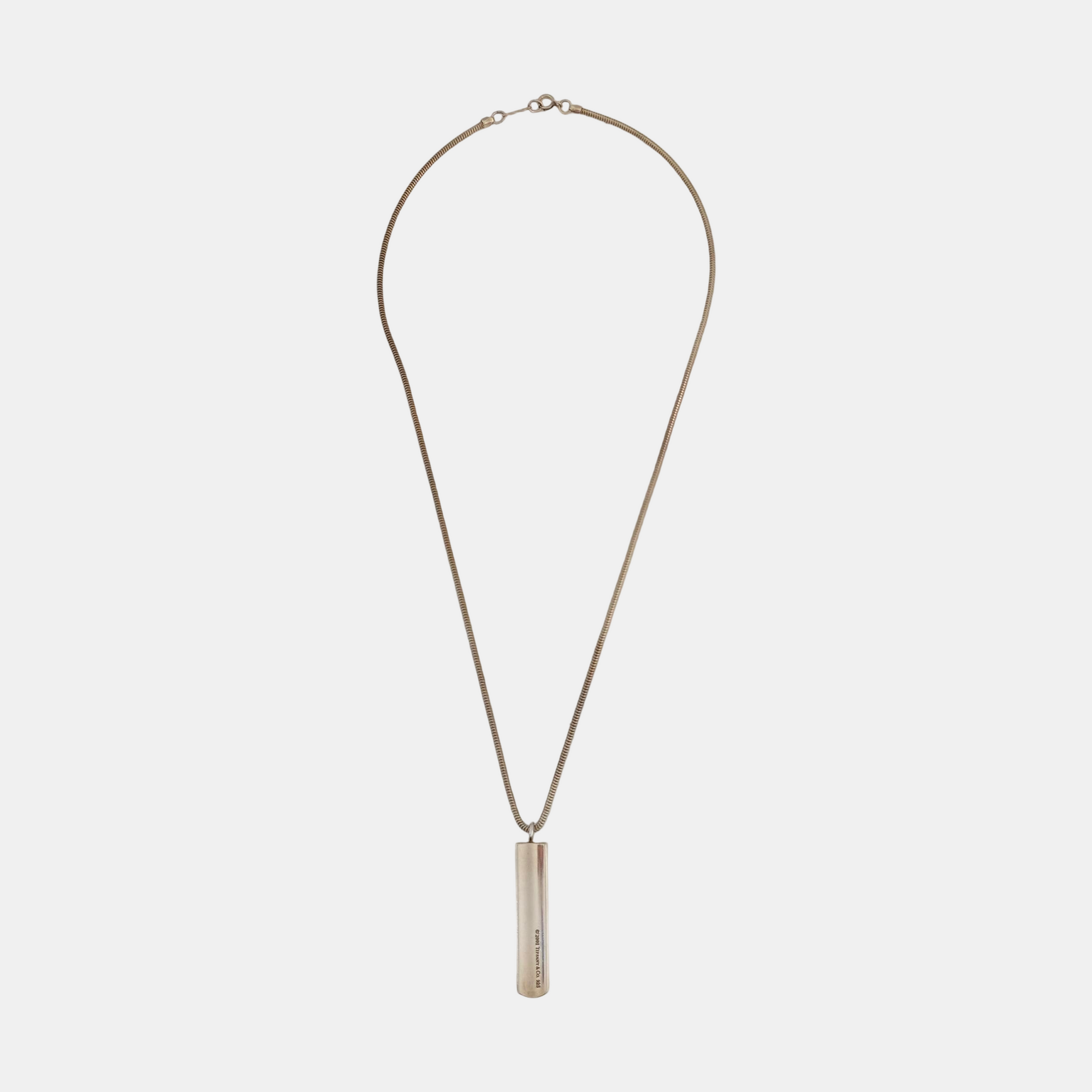 Tiffany 1837 925 Sterling Silver Necklace