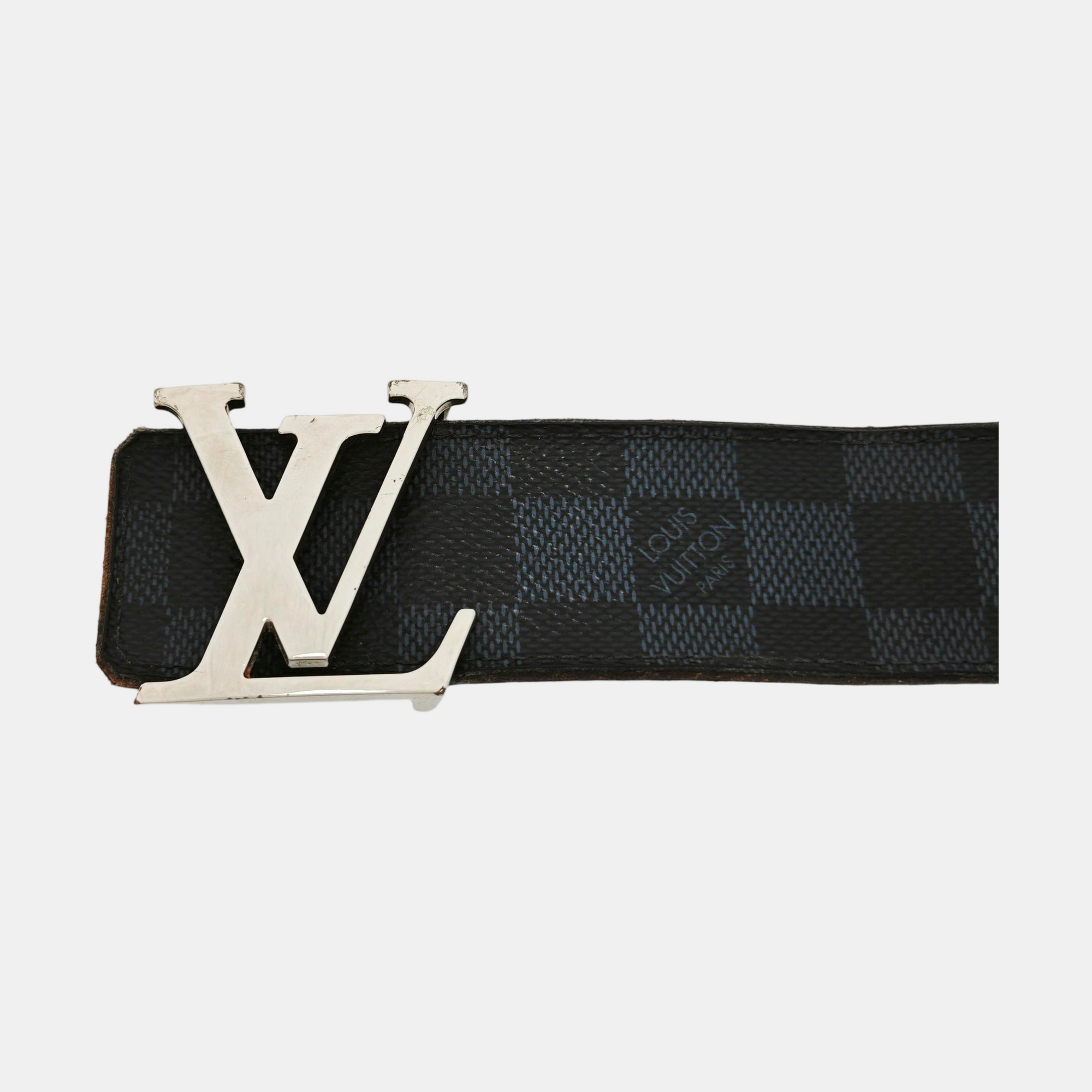 Leather Belt Blue