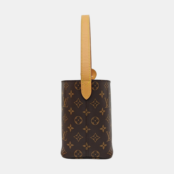 ALL IN Monogram Coated Canvas Brown