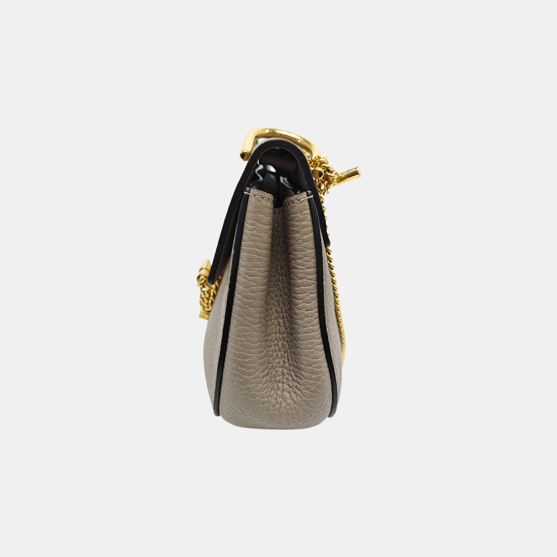 Drew Mini Calfskin Gray