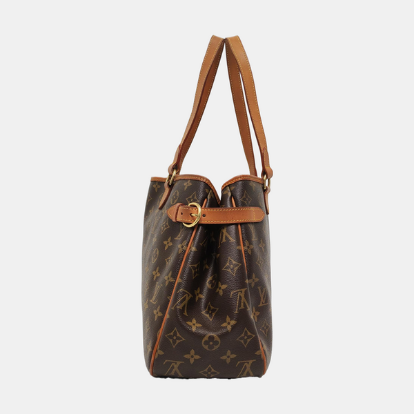 BATIGNOLLES GM Monogram Coated Canvas Brown