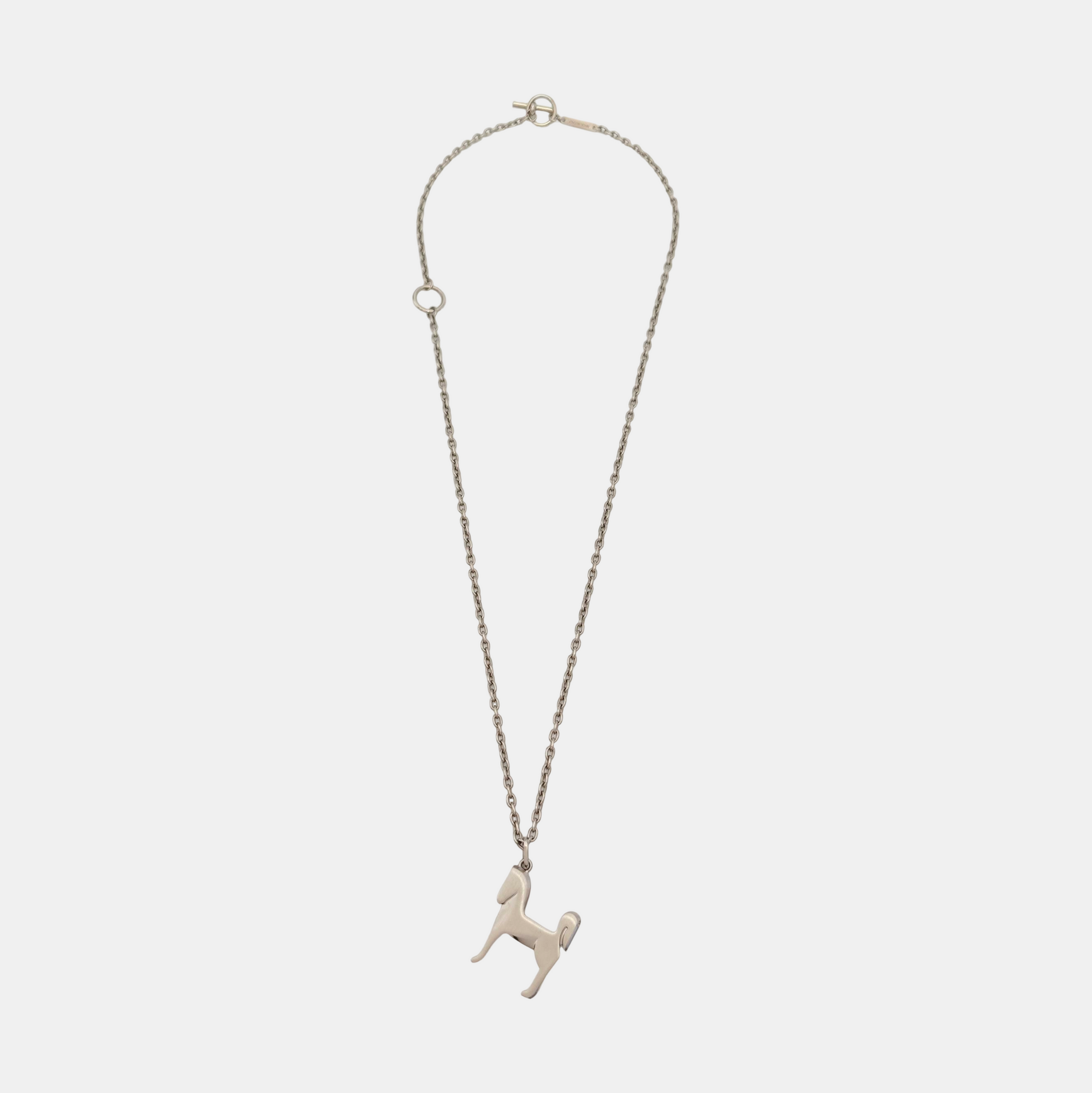Authenticated pre-owned  Panache Silver Tone Metal Palladium Plated Silver Necklace - Necklace at Looply