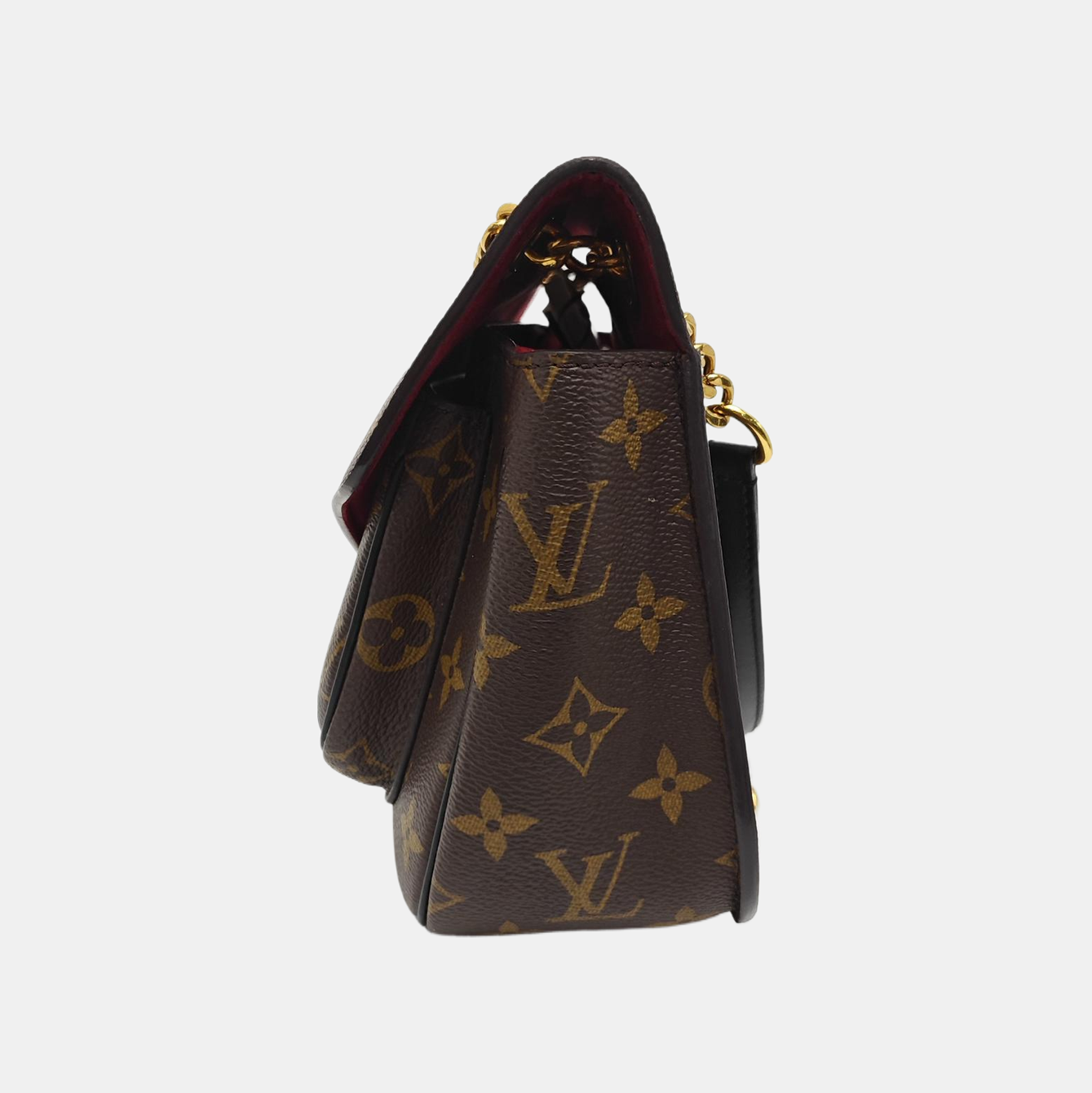 PASSY Monogram Coated Canvas Brown