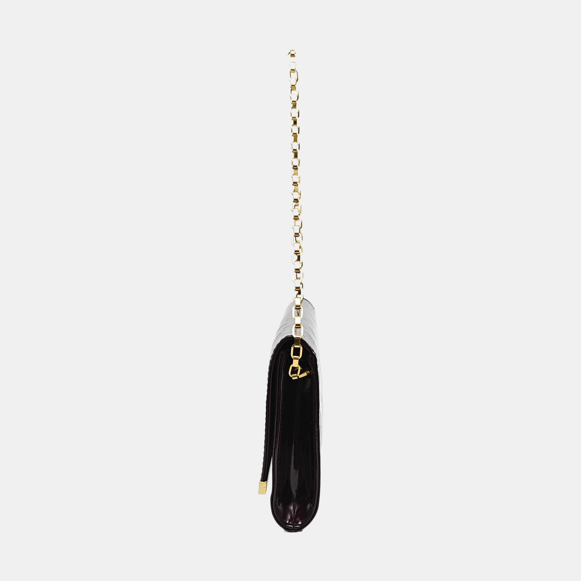 ANA Monogram Patent Leather Red