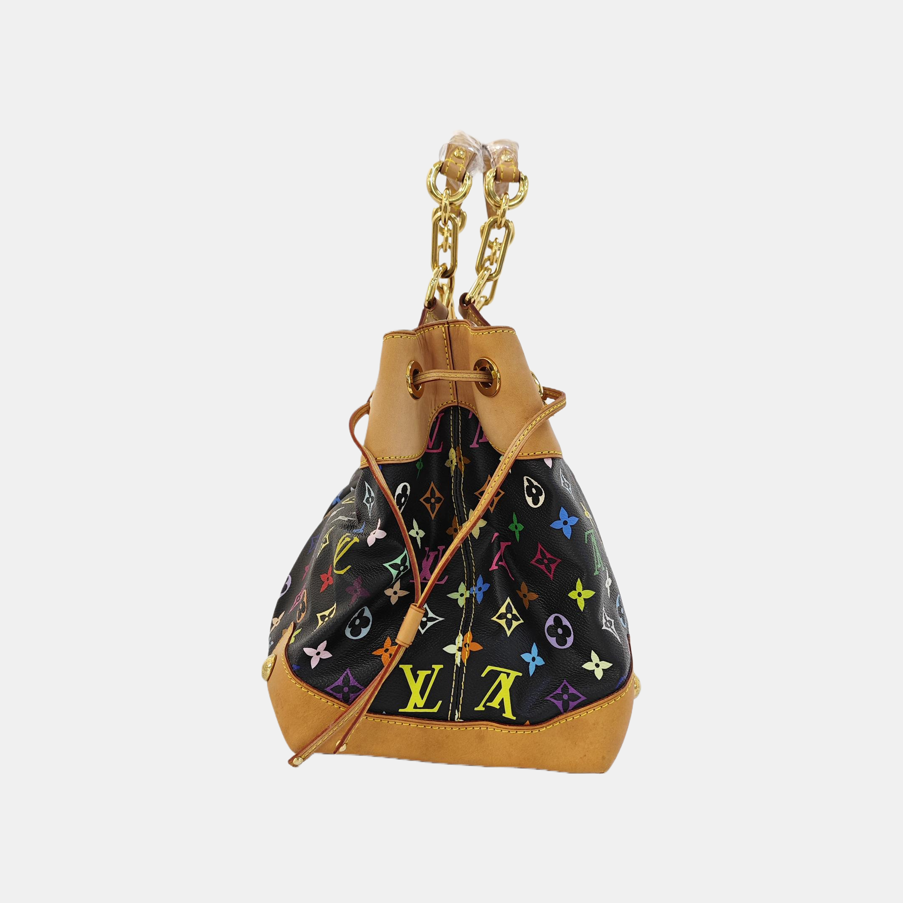 LV × TM URSULA Monogram Coated Canvas Black