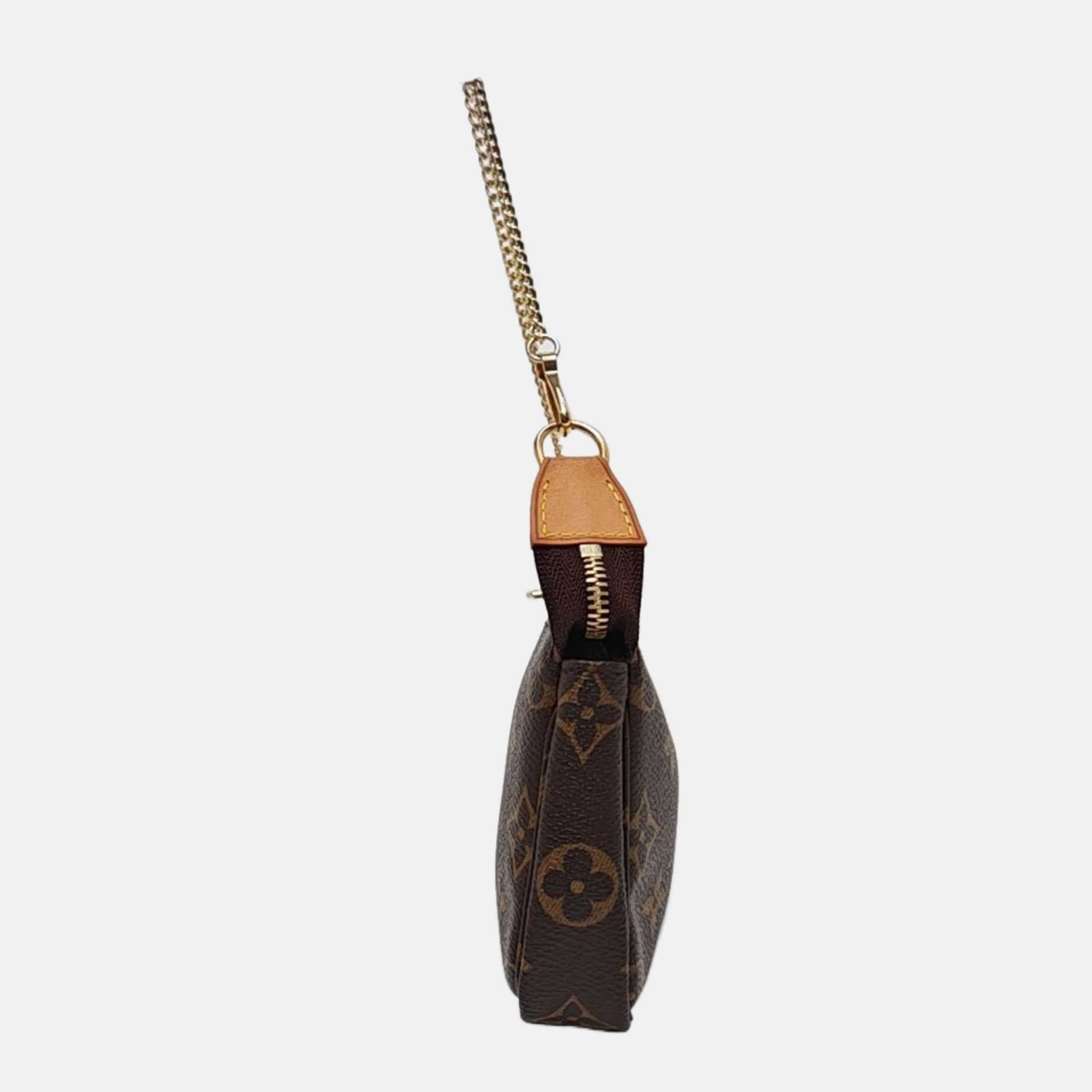 ACCESSOIRES MM Monogram Coated Canvas Brown