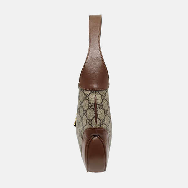 Jackie 1961 Small Monogram Coated Canvas Beige