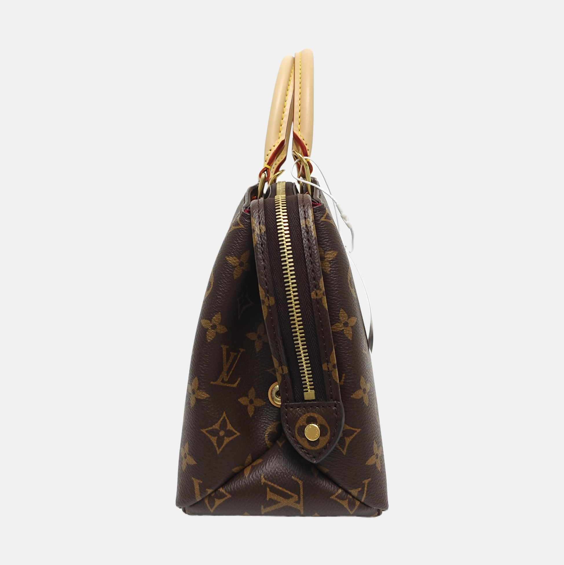 PALAIS PM Monogram Coated Canvas Brown