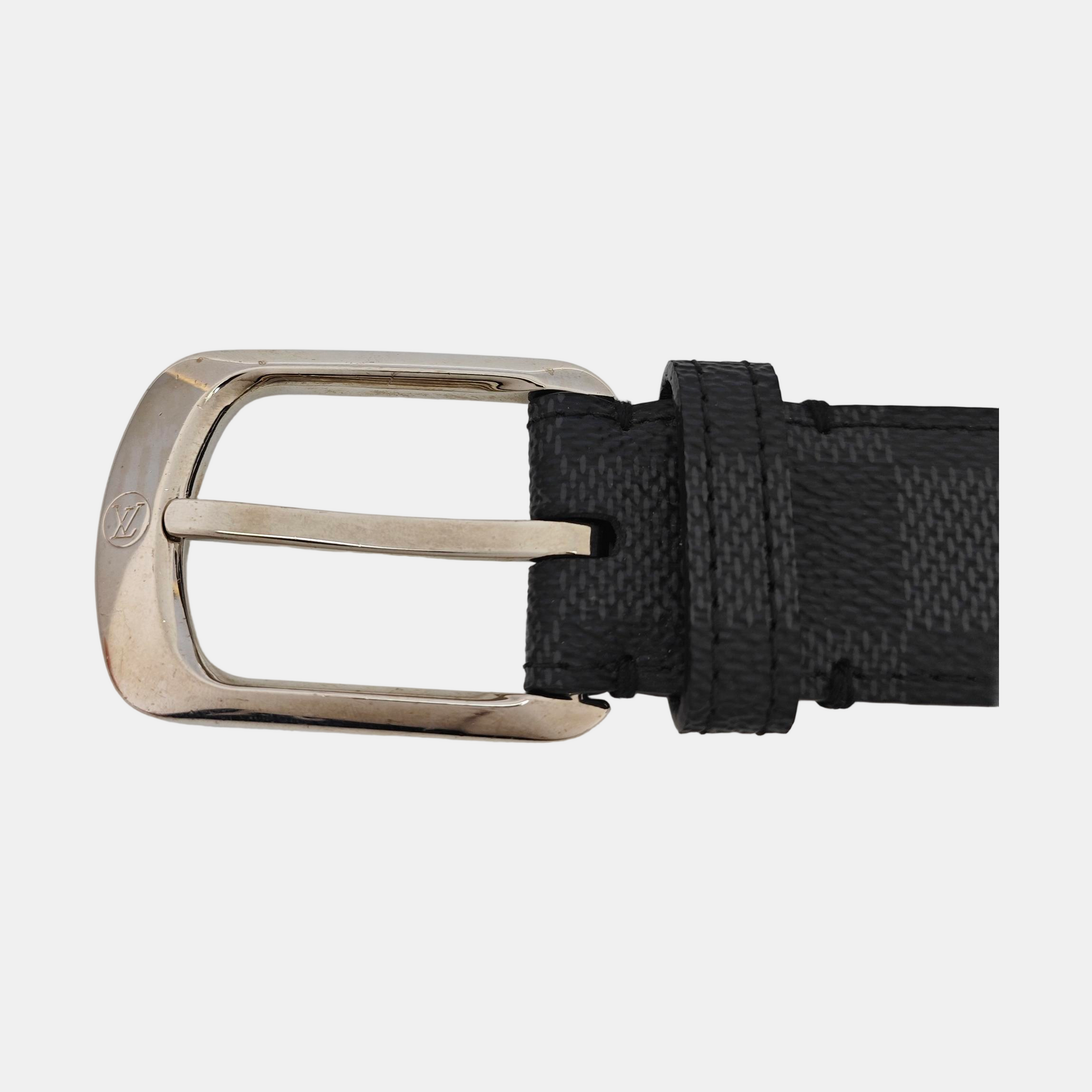 Coated Canvas Belt Black