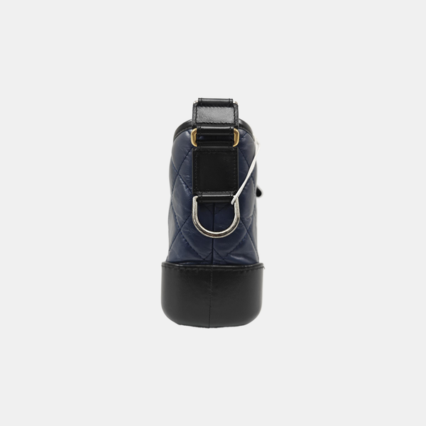 GABRIELLE Small Quilted Calfskin Blue