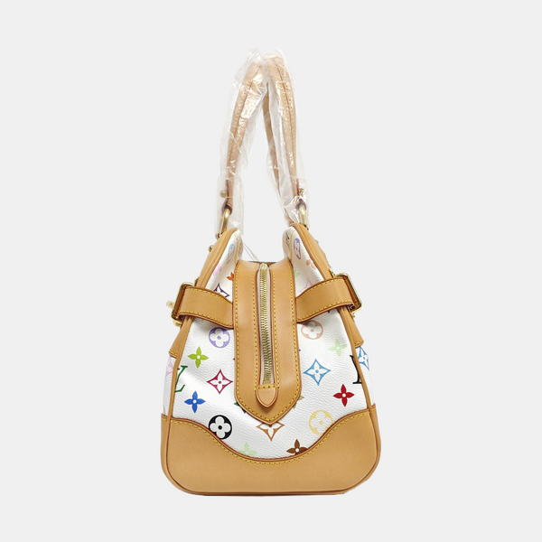 LV × TM CLAUDIA Monogram Coated Canvas White