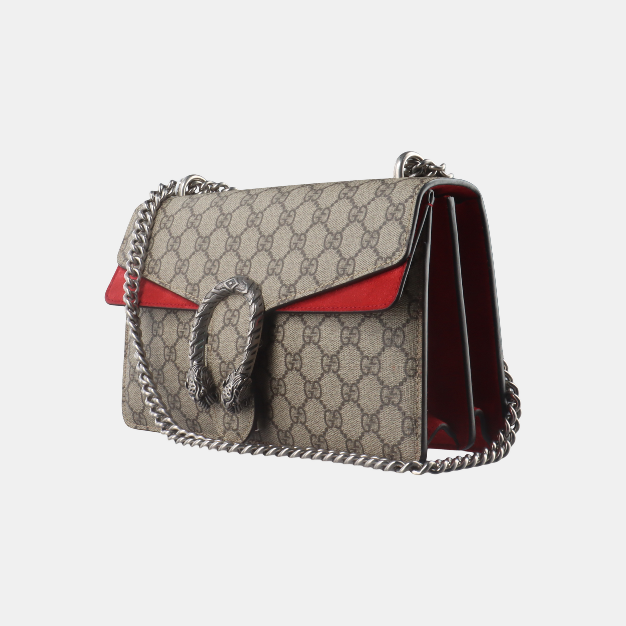 Authenticated pre-owned  Dionysus Small Monogram Coated Canvas Beige - Shoulder Bag at Looply