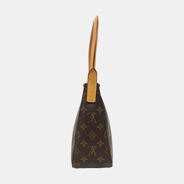 LOOPING MM Monogram Coated Canvas Brown