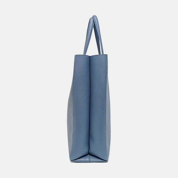 Large Calfskin Blue